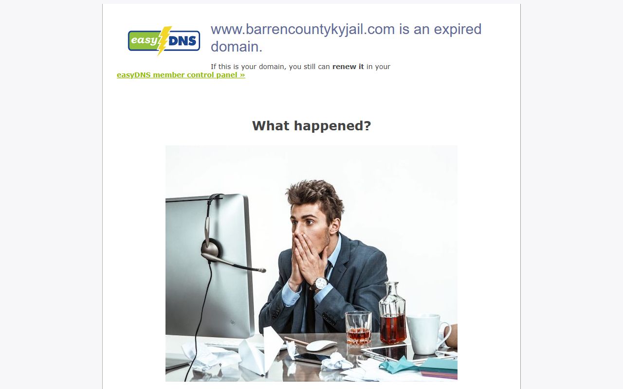 Barren County Jail facilities and main entrance