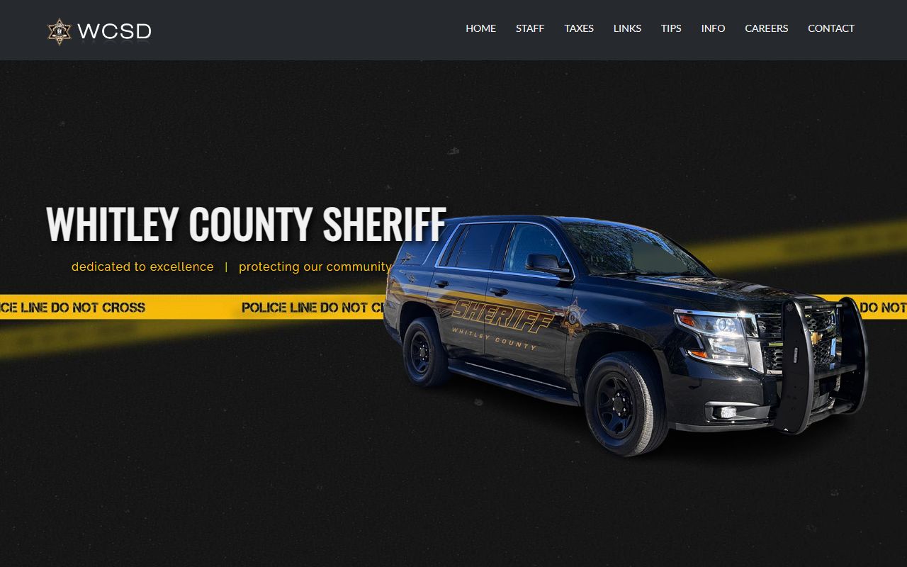 Whitley County Sheriff's Office website